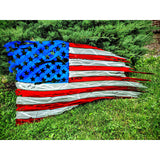 Tattered Flag - ALUMINUM - - MercerMetal