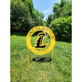 School yard and hanging signs - MercerMetal