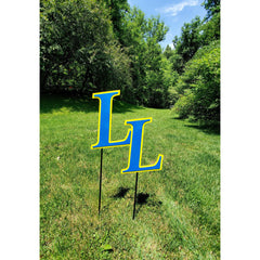 School yard and hanging signs - MercerMetal