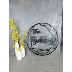 Linear Circle Monogram - MercerMetal