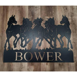 Wild Horses (customizable) - MercerMetal