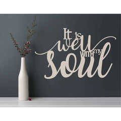 It is WELL with my SOUL - MercerMetal