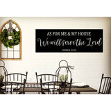 WE WILL SERVE THE LORD - MercerMetal