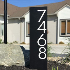 Vertical Address Marker - MercerMetal