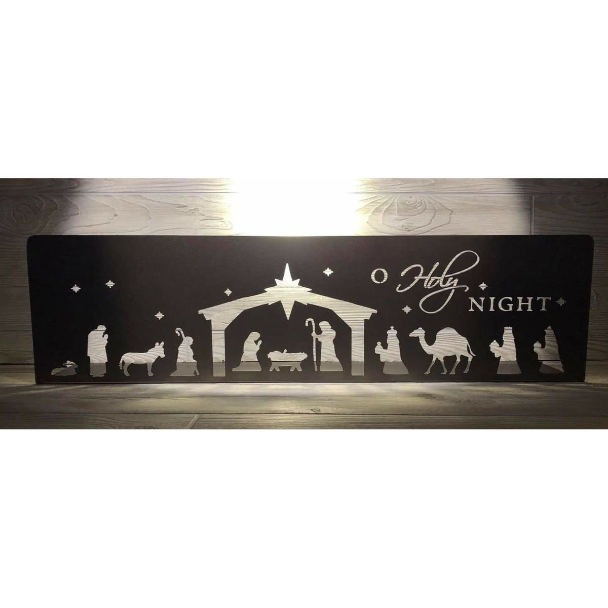 O Holy Night Nativity - MercerMetal