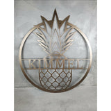 Pineapple Name Hanger - MercerMetal
