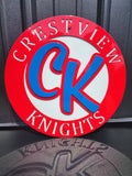 CRESTVIEW KNIGHTS BOOSTER CLUB SIGN AND YARD STAKE ADD ONS