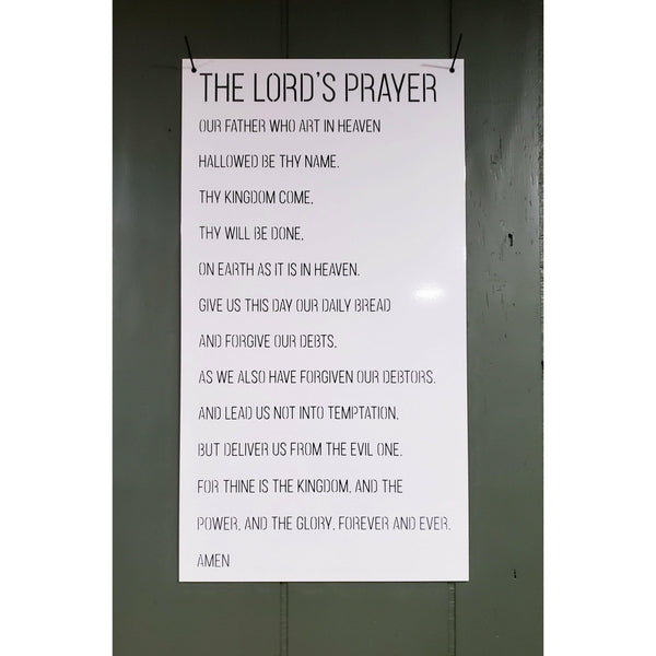 The Lord's Prayer - MercerMetal