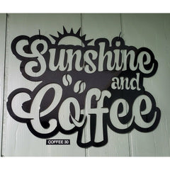 Sunshine and COFFEE - MercerMetal