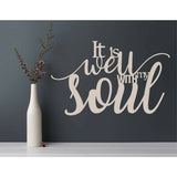 It is WELL with my SOUL - MercerMetal