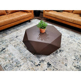 Hexagon Metal Coffee Table - MercerMetal